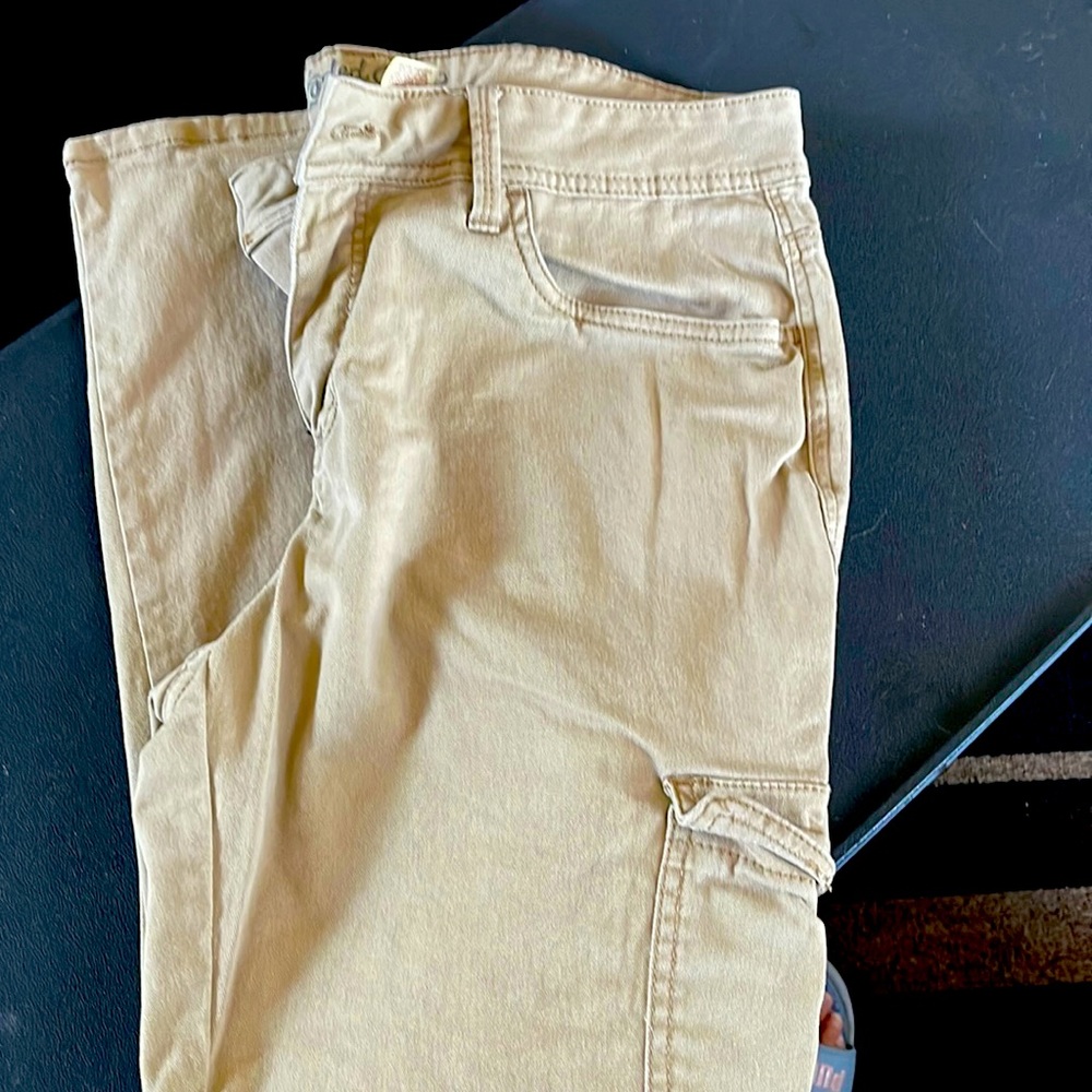 Tan cargo Jeans sz 16